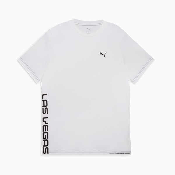LV Graphic Relaxed Tee Men, PUMA White, extralarge