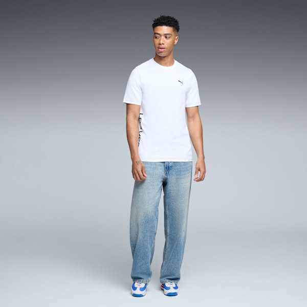 LV Graphic Relaxed Tee Men, PUMA White, extralarge