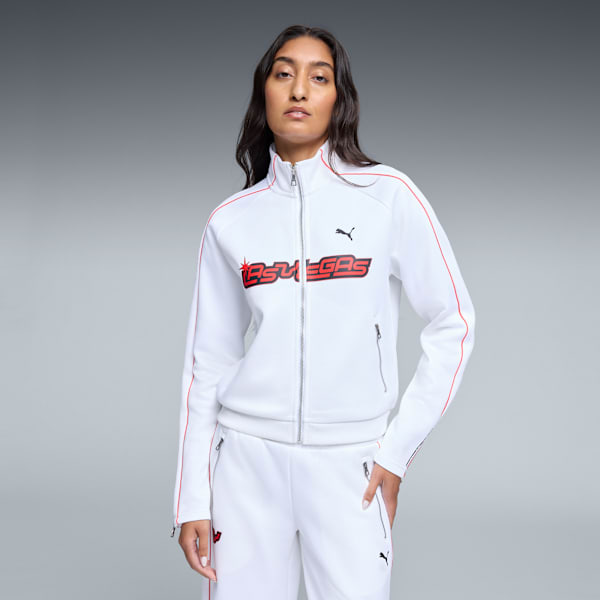 T7 ALWAYS ON LV Track Jacket Women, PUMA White, extralarge