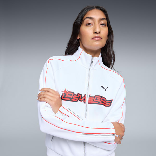 T7 ALWAYS ON LV Track Jacket Women, PUMA White, extralarge