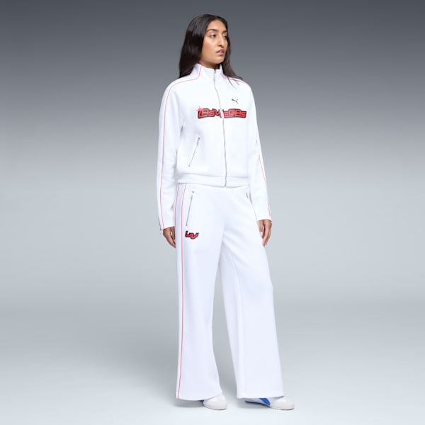 T7 LV Track Pants Women, PUMA White, extralarge