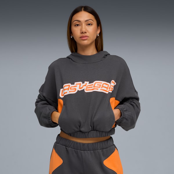 FUTURE.PUMAARCHIVE LV Hoodie Women, Dusky Gray, extralarge