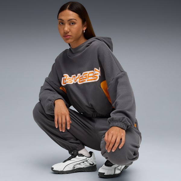 FUTURE.PUMAARCHIVE LV Hoodie Women, Dusky Gray, extralarge