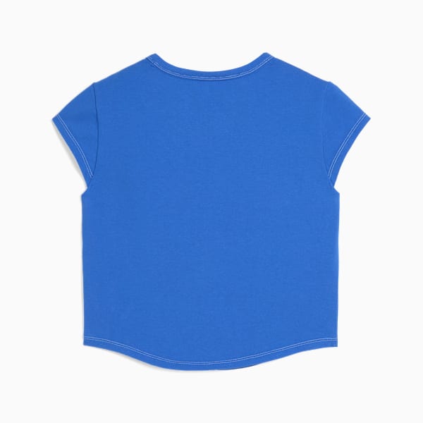Playera FUTURE.PUMA.ARCHIVE LV para mujer, Mountain Blue, extralarge