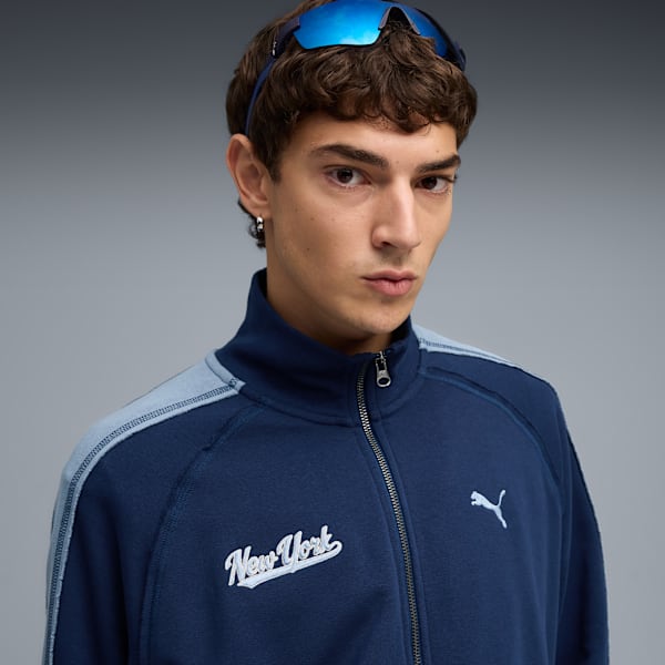 T7 NYC Track Jacket Men, Persian Blue, extralarge
