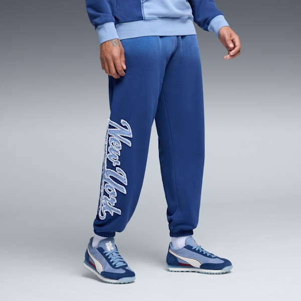 Wardrobe Essentials NYC Sweatpants Men, Persian Blue, extralarge