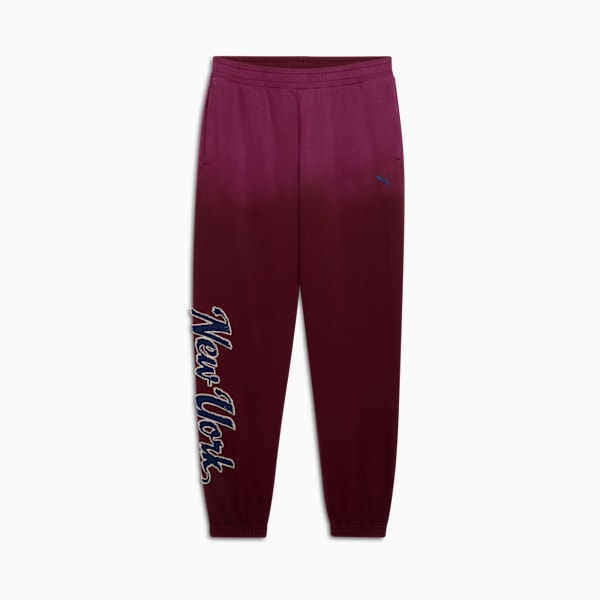 Wardrobe Essentials NYC Sweatpants Men, Ruby Shimmer, extralarge
