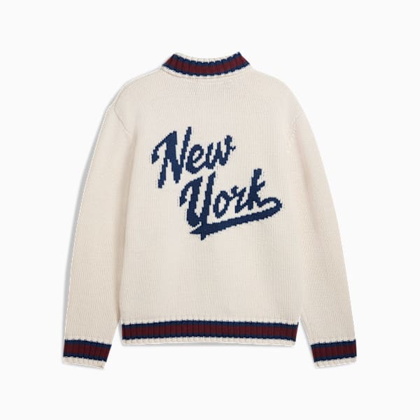 Wardrobe Essentials NYC Knit Jacket Men, Alpine Snow, extralarge