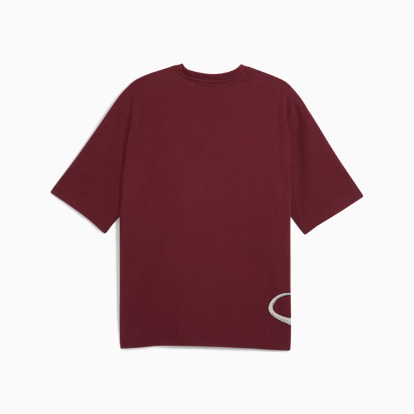 WARDROBE ESS NYC Boxy Tee Men, Ruby Shimmer, extralarge