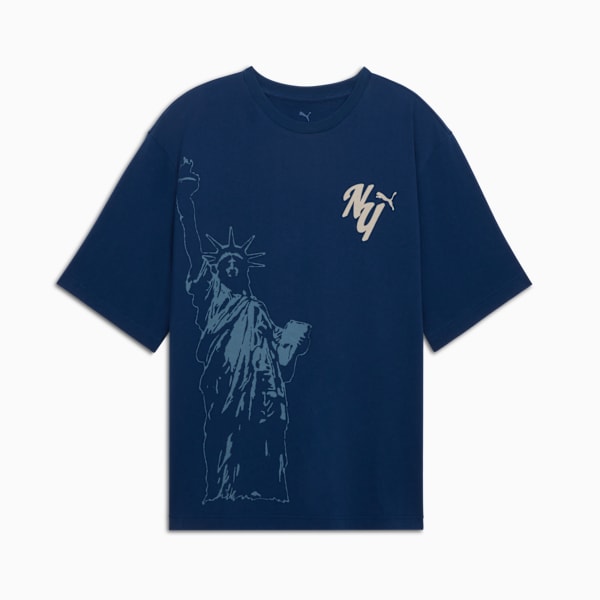 WARDROBE ESS NYC Tee Men, Persian Blue, extralarge
