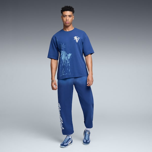 WARDROBE ESS NYC Tee Men, Persian Blue, extralarge