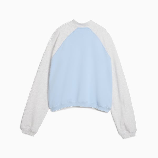 PUMA x NYC Women's Crew Neck Sweatshirt, Haute Tropic, extralarge
