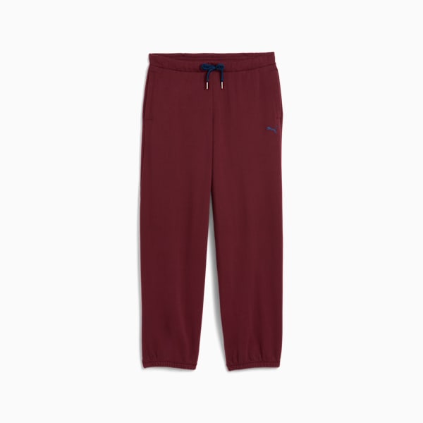 Wardrobe Essentials NYC Sweatpants Women, Ruby Shimmer, extralarge