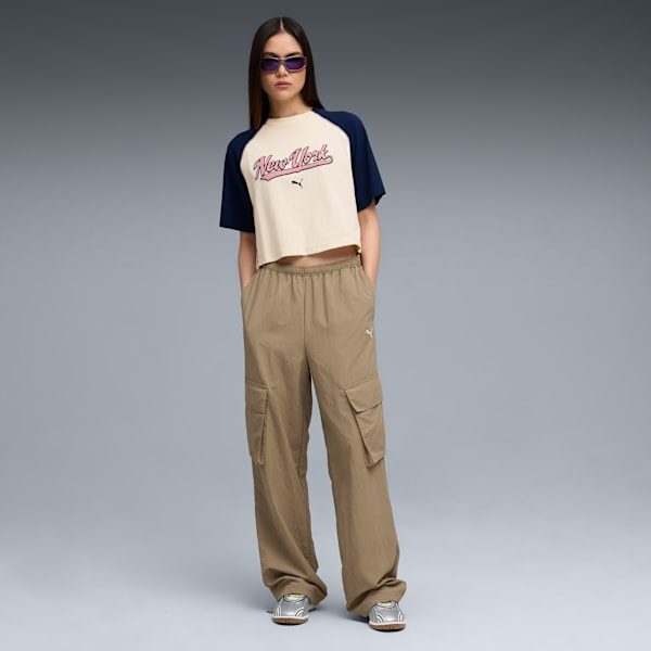 Playera WARDROBE ESS NYC para mujer, Alpine Snow, extralarge