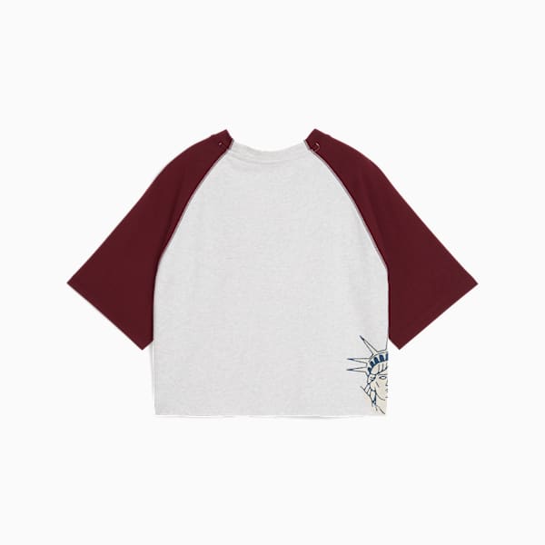 WARDROBE ESS NYC Tee Women, Alpine Snow-Melange, extralarge