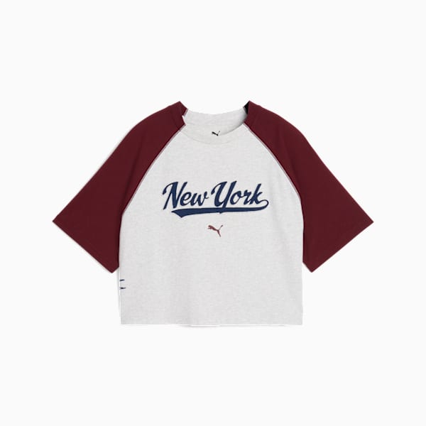 WARDROBE ESS NYC Tee Women, Alpine Snow-Melange, extralarge