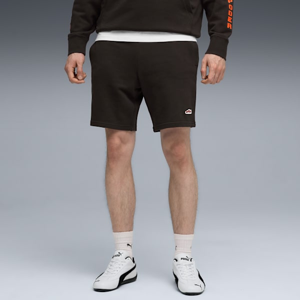 WARDROBE ESS SUEDE Short TR Men, PUMA Black, extralarge