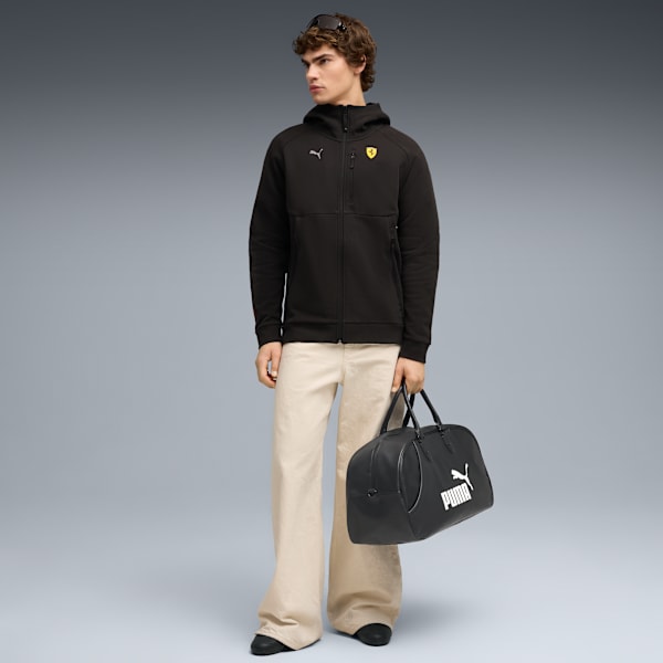 Scuderia Ferrari PUMATECH FZ Hoodie Men, PUMA Black, extralarge