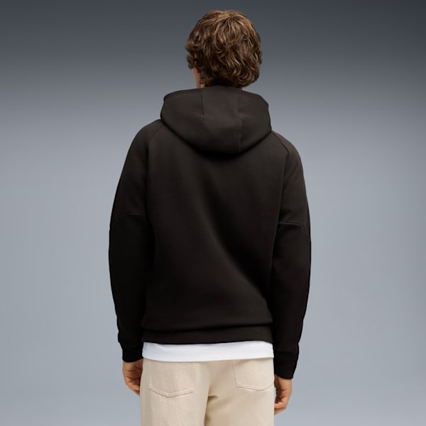 Scuderia Ferrari PUMATECH FZ Hoodie Men, PUMA Black, extralarge