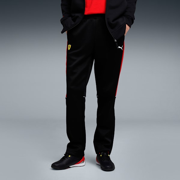 Ferrari MT7 Men's Open Hem Track Pants, PUMA Black, extralarge-IND