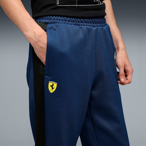Ferrari MT7 Men's Open Hem Track Pants, Persian Blue, extralarge-IND