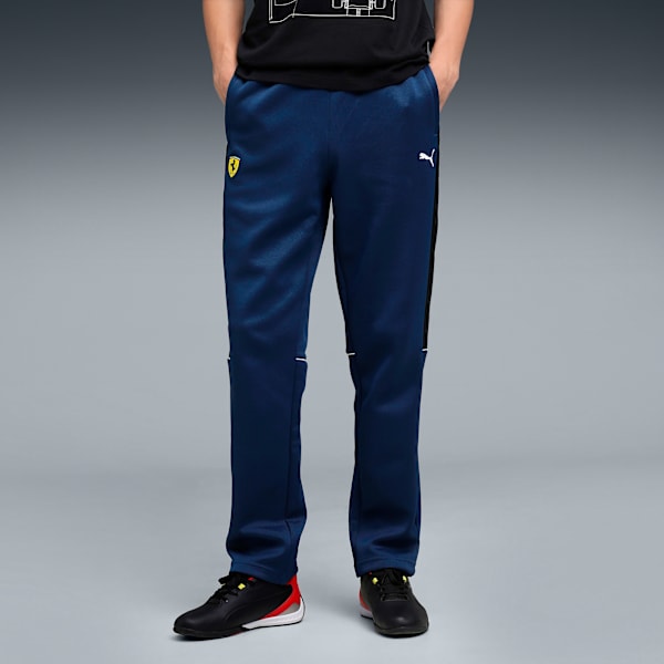 Ferrari MT7 Men's Open Hem Track Pants, Persian Blue, extralarge-IND