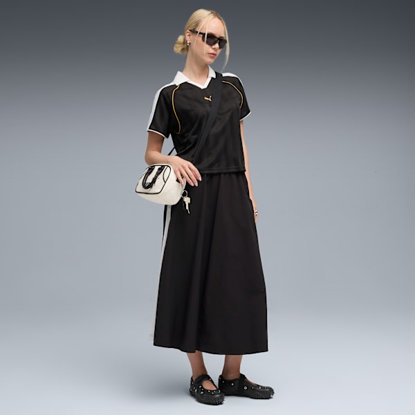 ウィメンズ T7 リラックスド フットボール 半袖 Tシャツ, PUMA Black, extralarge-JPN