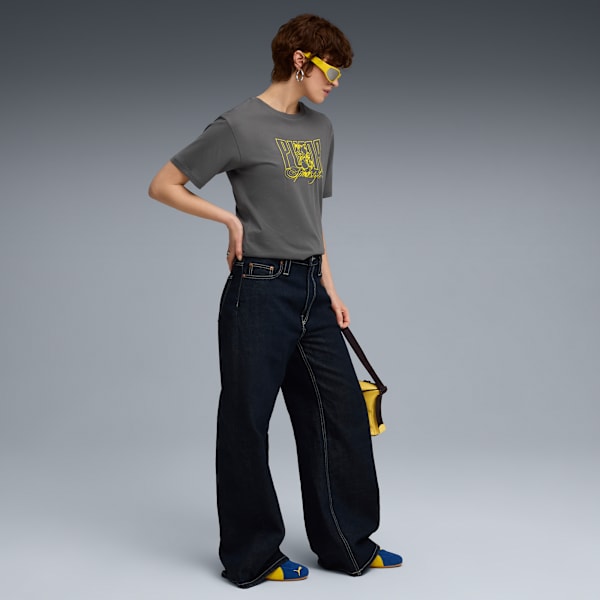 tシャツ PUMA プーマ ウィメンズ グラフィック キッチン リラックスド 半袖 Tシャツ レディース PUMA公式】ウィメンズ グラフィック キッチン リラックスド 半袖