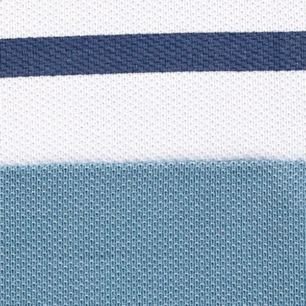 Wardrobe Essentials Men's Colorblock Polo, Cool Blue, extralarge-IND