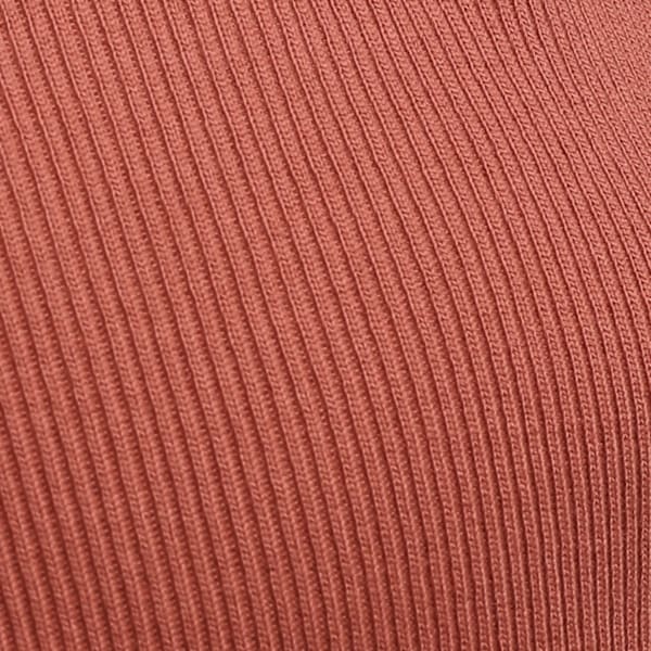 Premium Essentials Women's Rib Polo T-shirt, Exotic Red, extralarge-IND