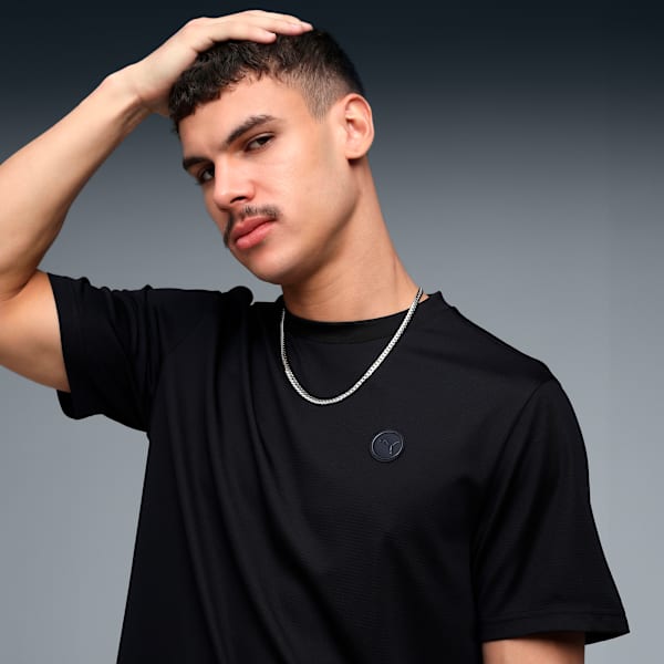 Elevated Essentials Men's Moisture-Wicking Training Tee, PUMA Black, extralarge-IND