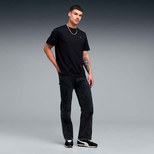 Elevated Essentials Men's Moisture-Wicking Training Tee, PUMA Black, extralarge-IND