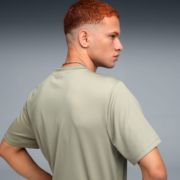 Elevated Essentials Men’s Crew Neck Tee, Ice Coffee, extralarge-IND