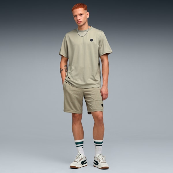 Elevated Essentials Men’s Crew Neck Tee, Ice Coffee, extralarge-IND