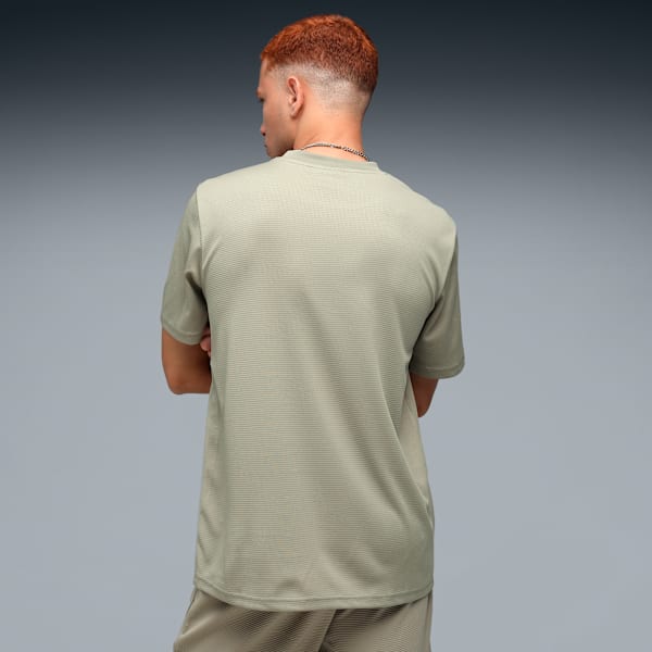 Elevated Essentials Men’s Crew Neck Tee, Ice Coffee, extralarge-IND