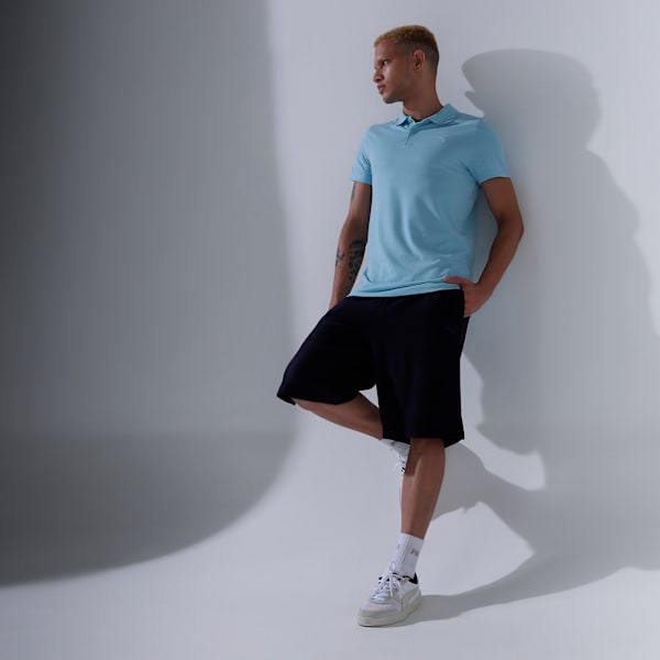 PREMIUM Relaxed Fit Jacquard Shorts, New Navy, extralarge-IND