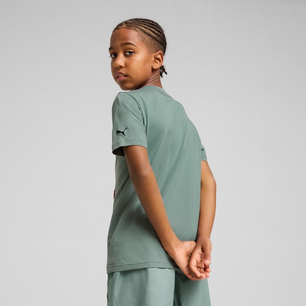 SUPER Graphic Youth Tee, Green Moon, extralarge-IND