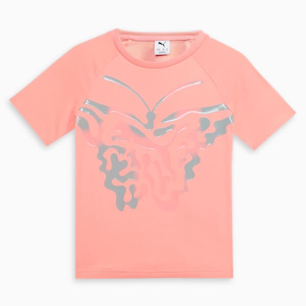 BUTTERFLY VIBE Logo Youth Tee, Pink Fruit, extralarge-IND