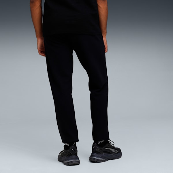 Wardrobe Essentials Men's Ottoman Knitted Pants, PUMA Black, extralarge-IND