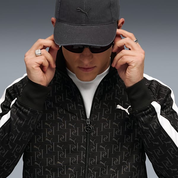 T7 All-Over Print Track Jacket Men, PUMA Black, extralarge