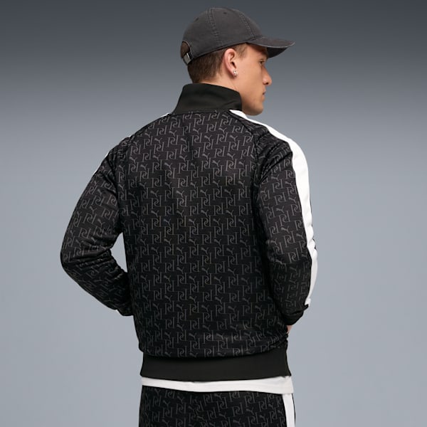 T7 All-Over Print Track Jacket Men, PUMA Black, extralarge