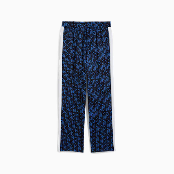 T7 AOP Relaxed Track Pants Men, New Navy, extralarge