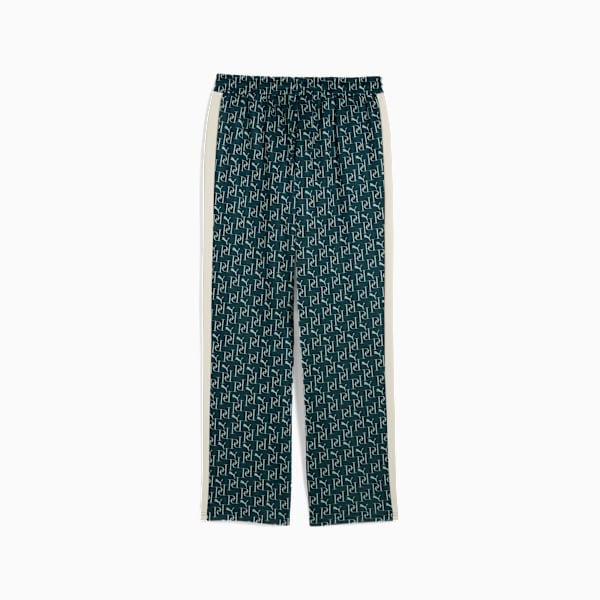 T7 AOP Relaxed Track Pants Men, Green Terrain, extralarge