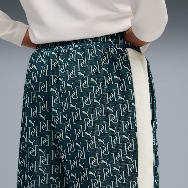 T7 AOP Relaxed Track Pants Men, Green Terrain, extralarge