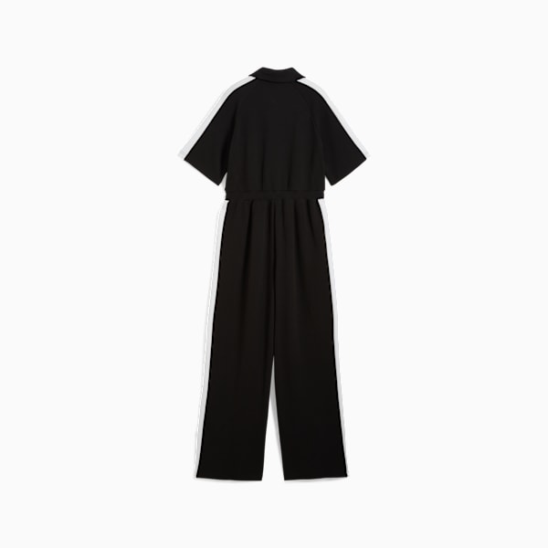T7 Short Sleeve Jumpsuit Women, PUMA Black, extralarge