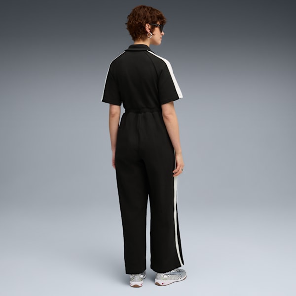 T7 Short Sleeve Jumpsuit Women, PUMA Black, extralarge