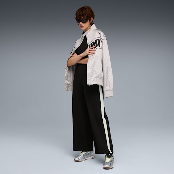 T7 Short Sleeve Jumpsuit Women, PUMA Black, extralarge
