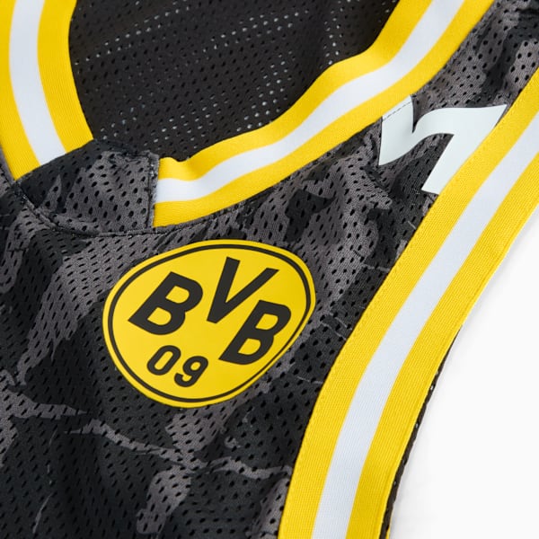 PUMA HOOPS x BVB Basketball Jersey Men, PUMA Black-AOP, extralarge