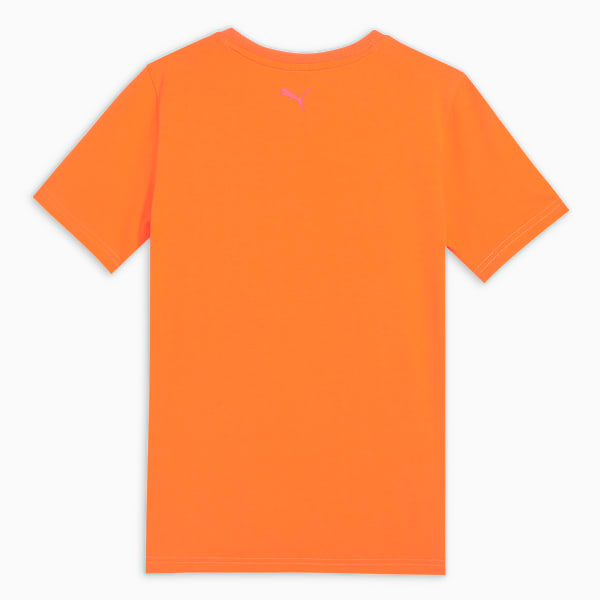 Curious Explorers Youth Regular Fit Cotton T-shirt, Orange Glo, extralarge-IND