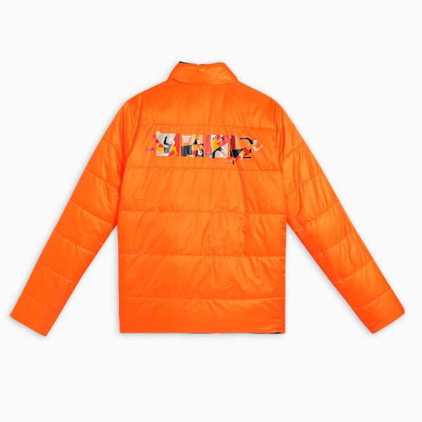 Graphic Reversible Youth Padded Jacket, PUMA Black, extralarge-IND